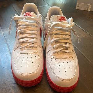 White and Red Air Force 1